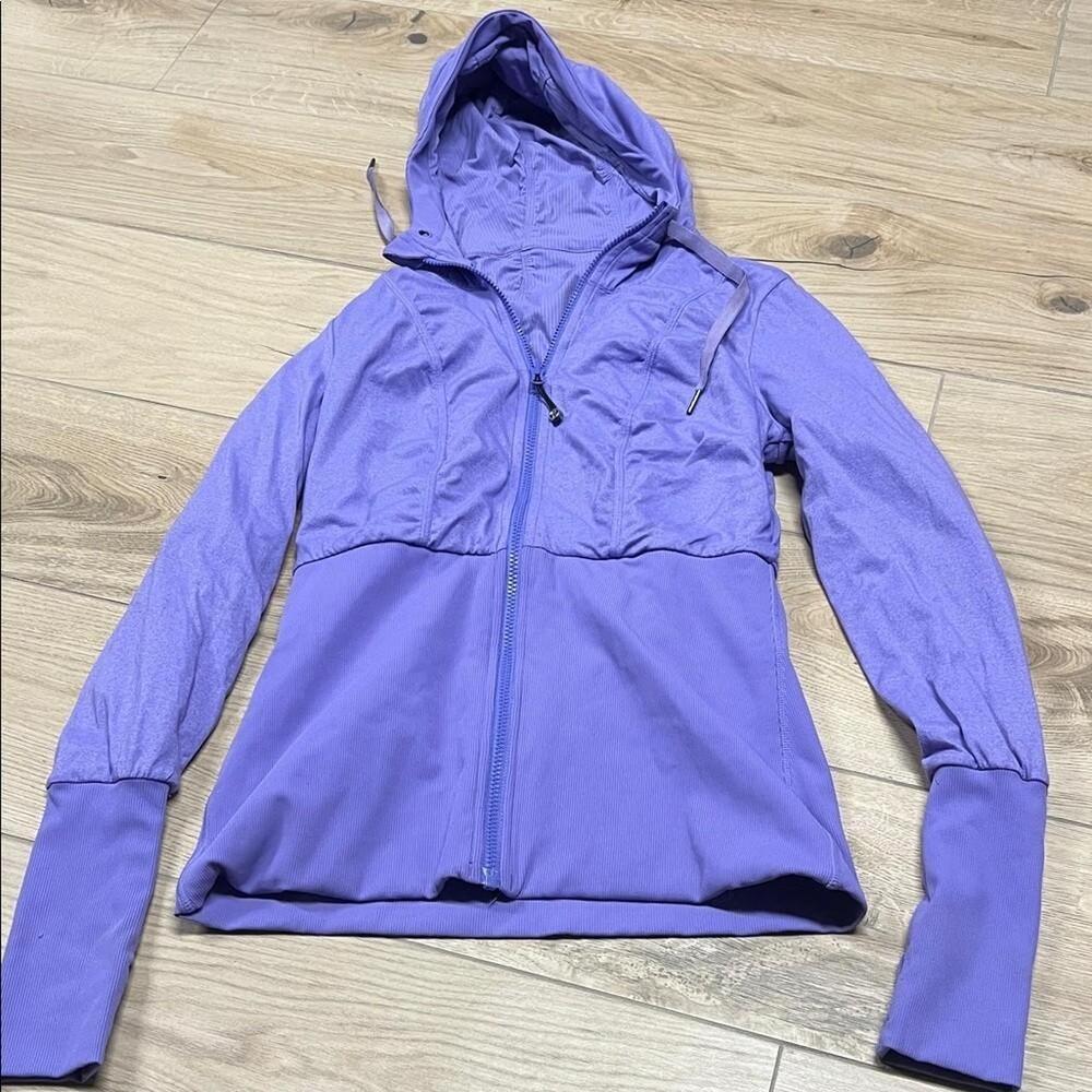 Lululemon Dance Studio Jacket Reversible Lightweight Sweat-Wicking Purple Active